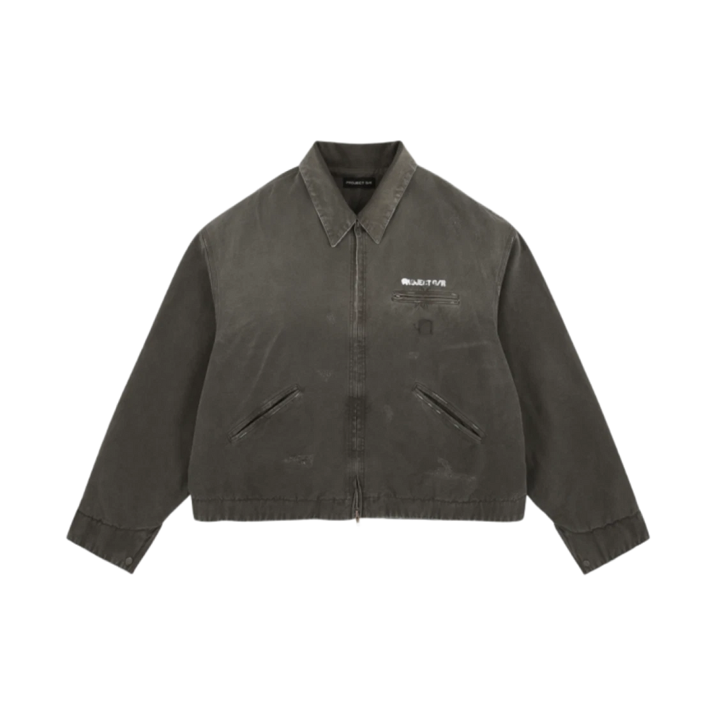 PROJECT G/R DISTRESSED CANVAS WORK JACKET