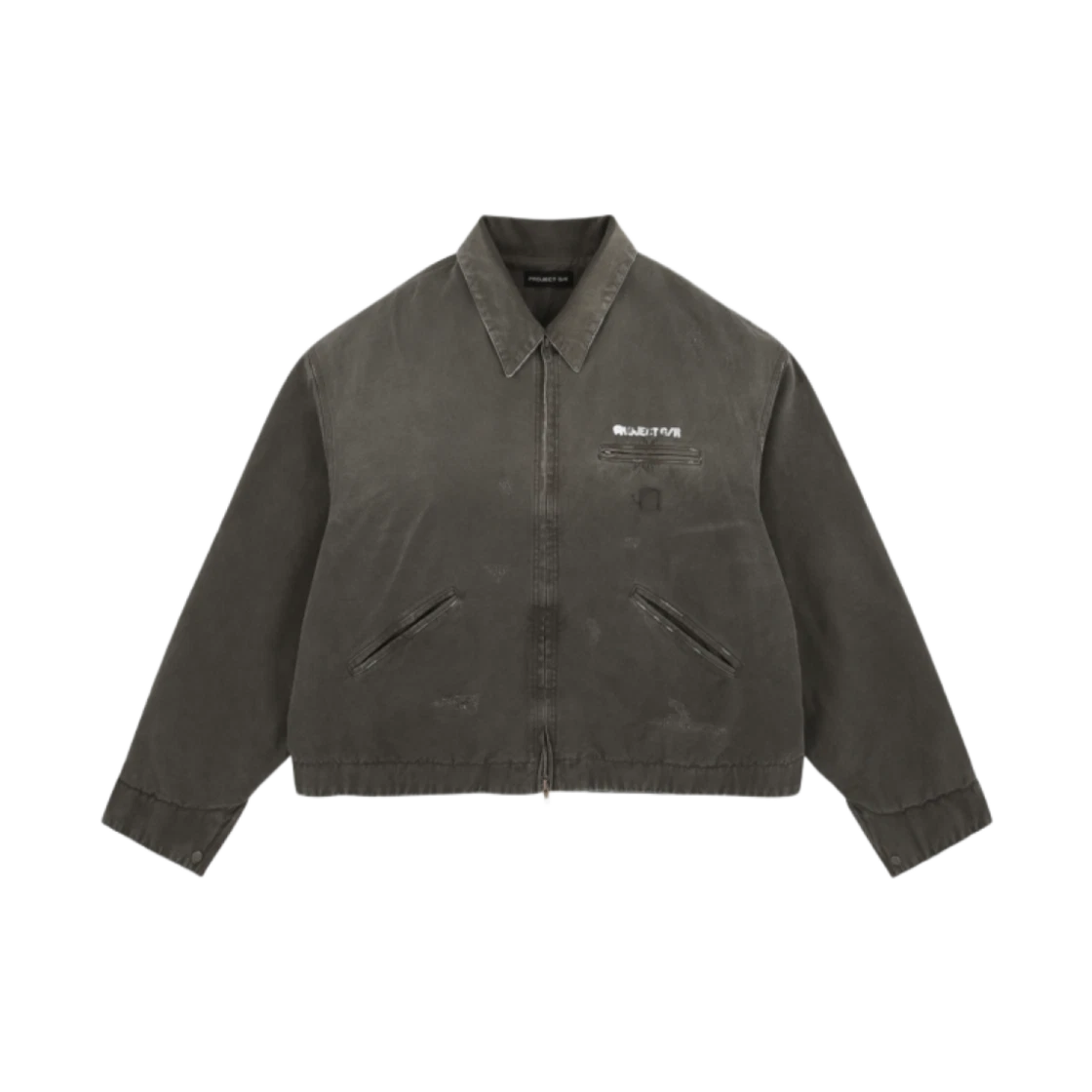 PROJECT G/R DISTRESSED CANVAS WORK JACKET