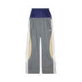 BALENCIAGA CUT UP TRACKSUIT PANTS DARK GREY