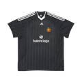 BALENCIAGA X ADIDAS OVERSIZED FOOTBALL T-SHIRT BLACK