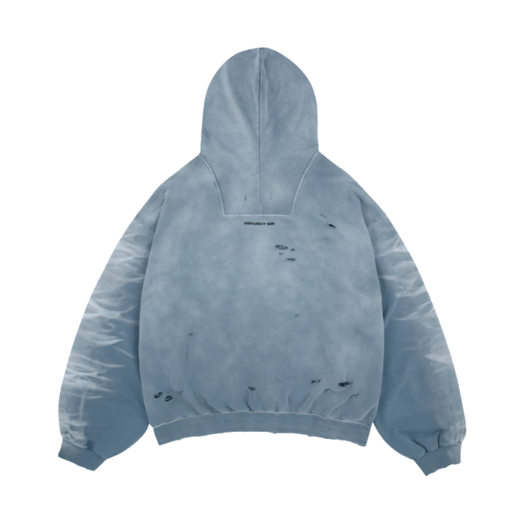 PROJECT G/R MIXED PRINTED VINTAGE HOODIE