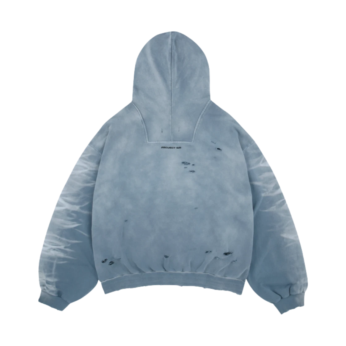 PROJECT G/R MIXED PRINTED VINTAGE HOODIE