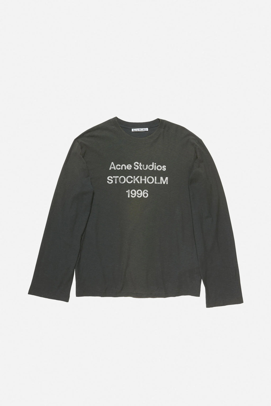 ACNE STUDIOS LOGO LONGSLEEVE RELAXED FIT
