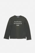 ACNE STUDIOS LOGO LONGSLEEVE RELAXED FIT