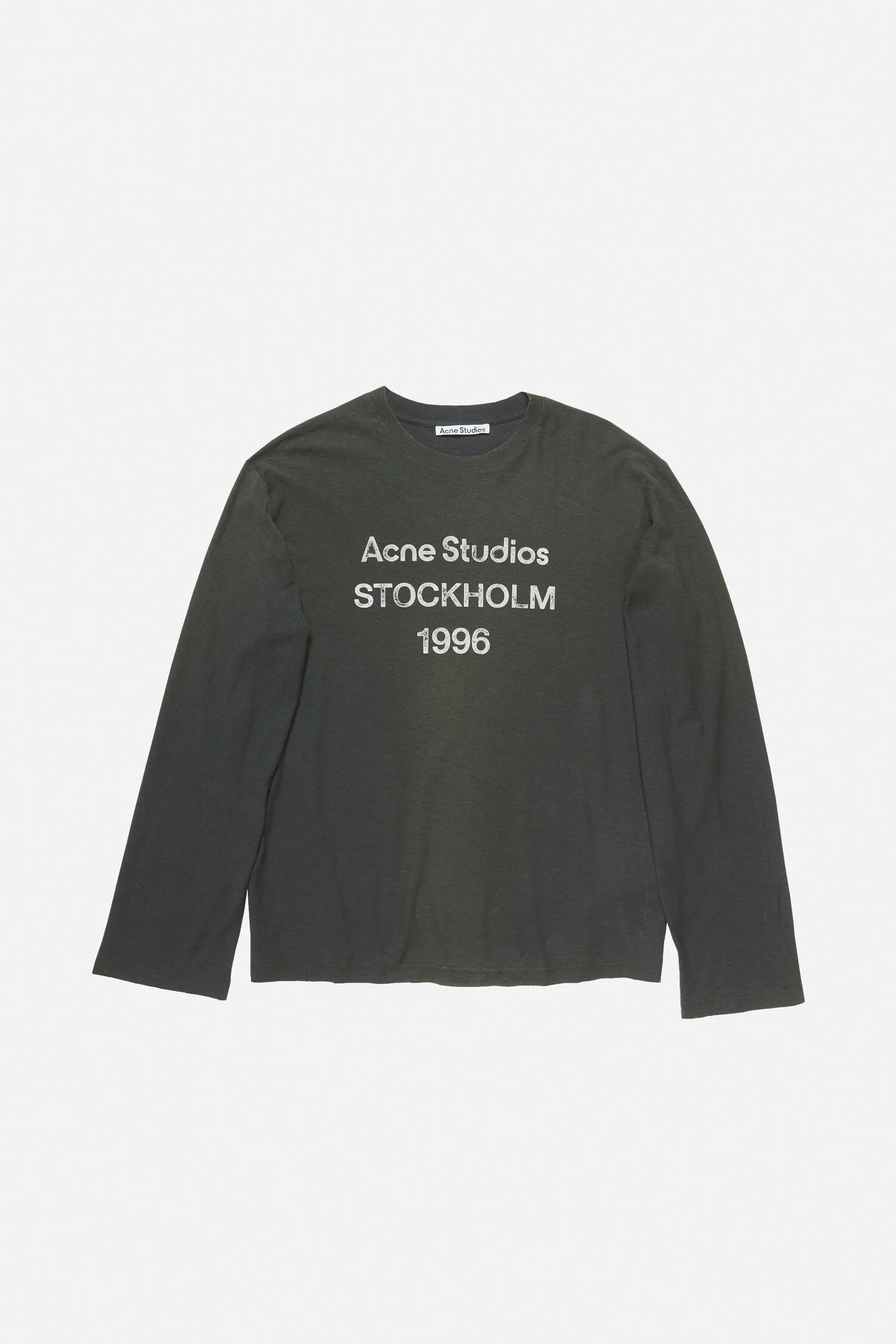 ACNE STUDIOS LOGO LONGSLEEVE RELAXED FIT