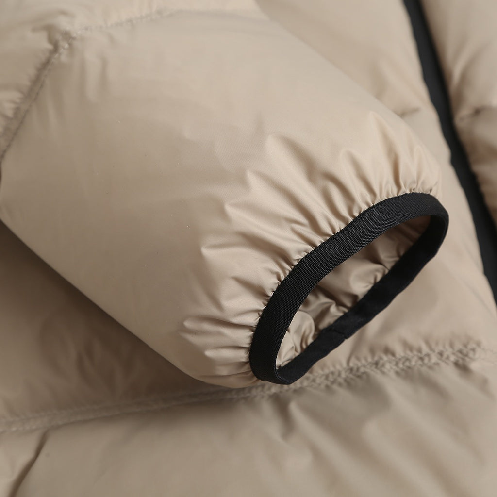 MONCLER POITEVIN HOODED SHORT DOWN JACKET