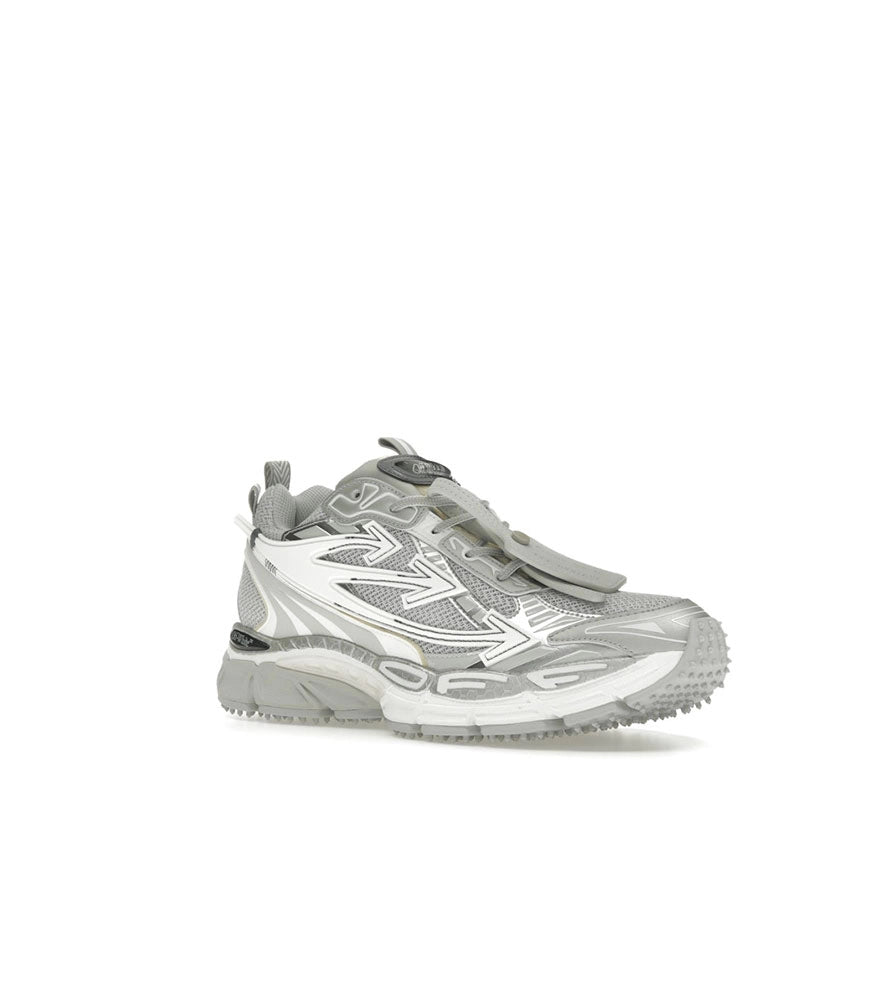 OFF-WHITE BE RIGHT BACK IN GRAY SILVER