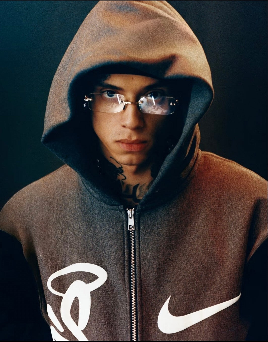 NIKE X SYNA WORLD SWOOSH ZIP UP HOODIE