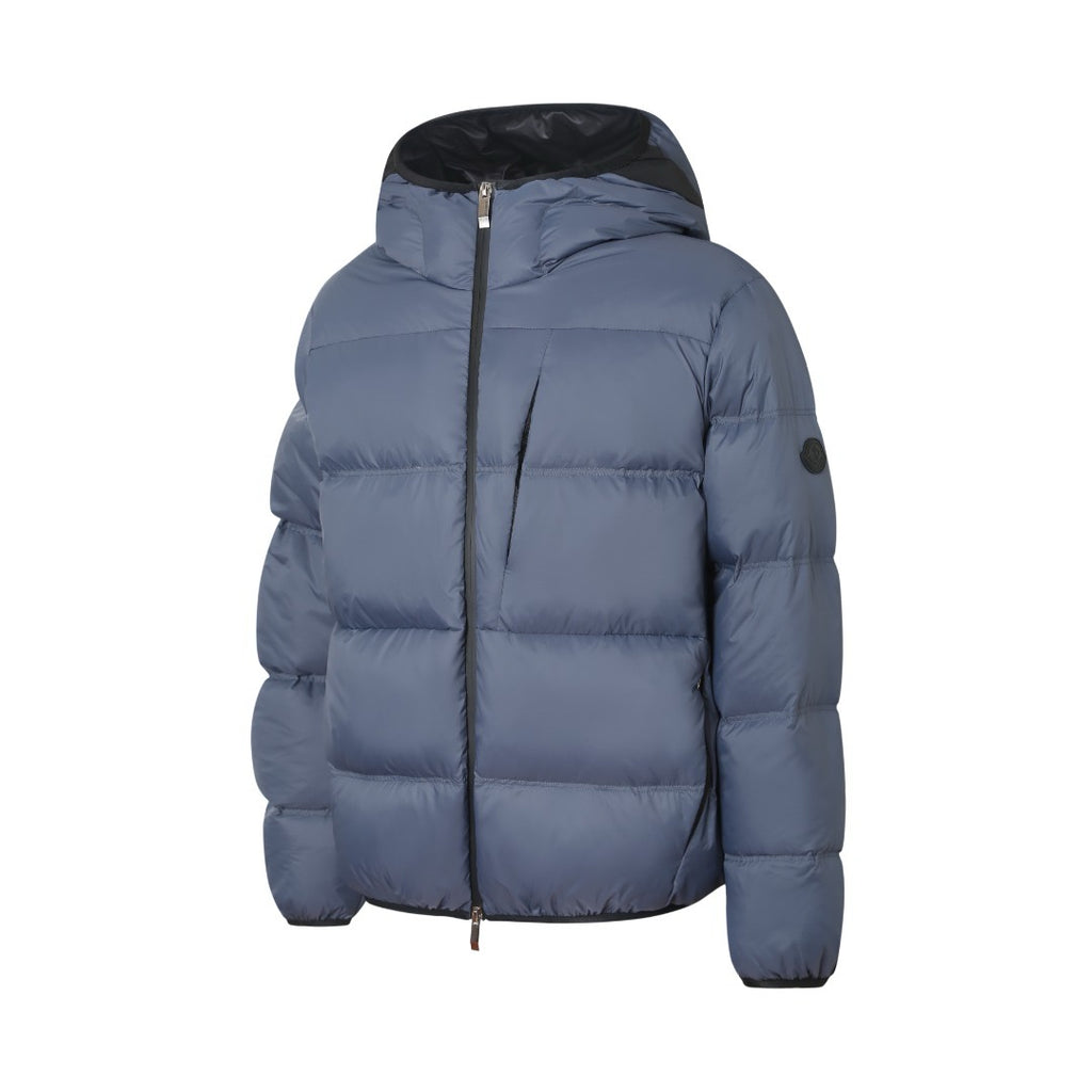 MONCLER POITEVIN HOODED SHORT DOWN JACKET
