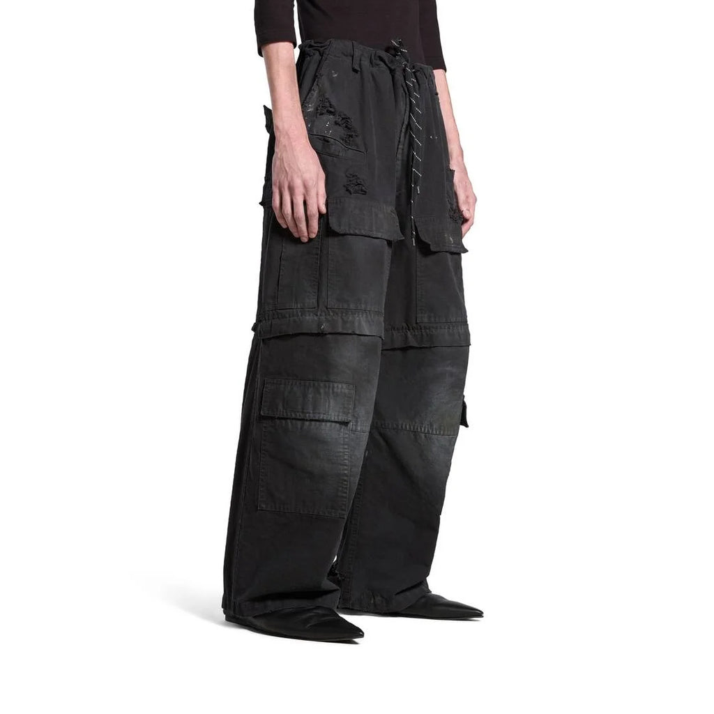 BALENCIAGA LARGE CARGO PANTS 'BLACK'