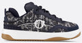 DIOR B9S SKATER SNEAKER IN DARK NAVY TWEED