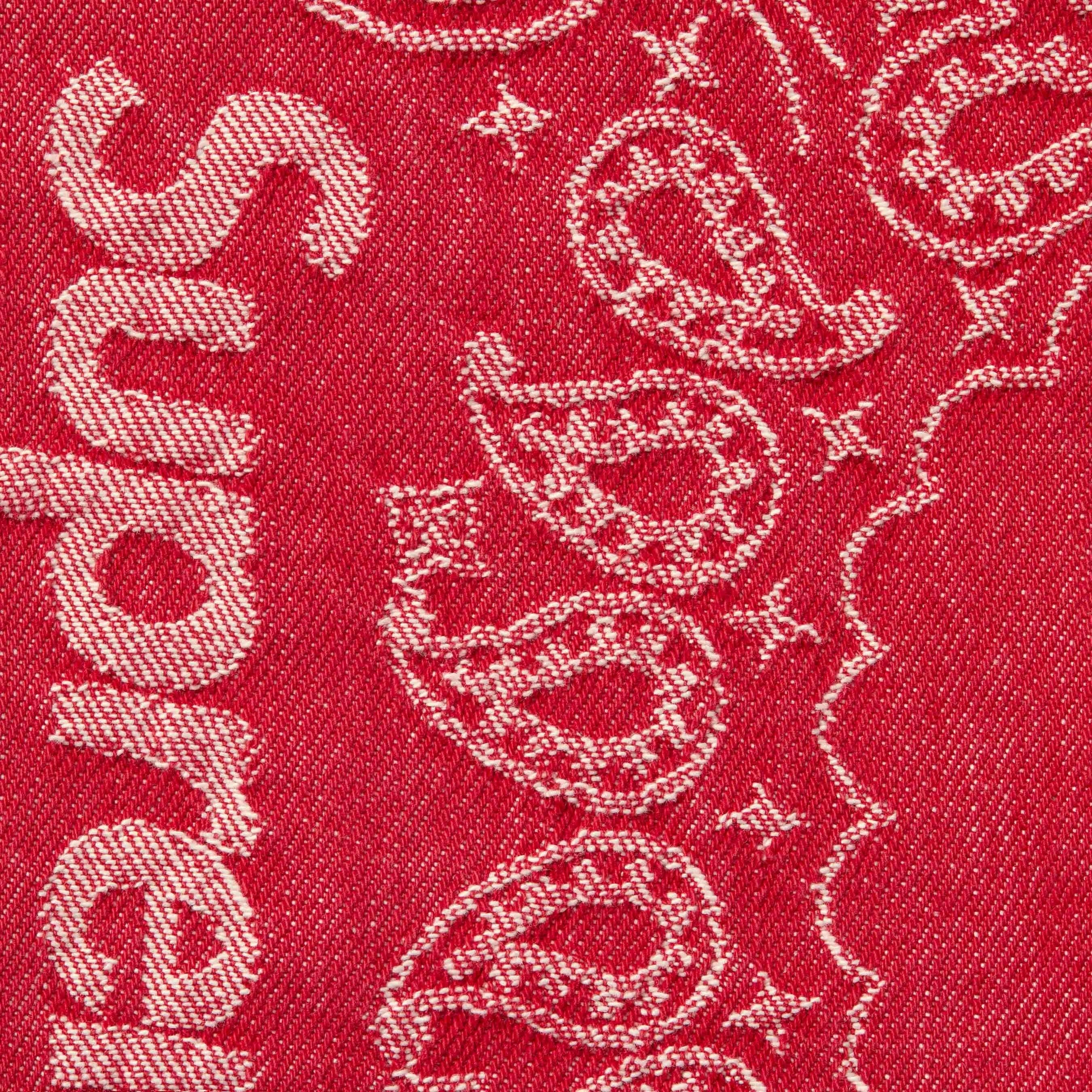 SUPREME BANDANA JACQUARD BAGGY JEAN