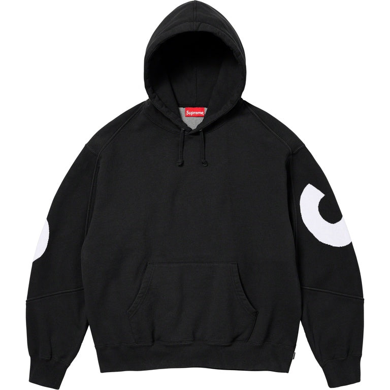 SUPREME BIG LOGO JACQUARD HOODED SWEATSHIRT