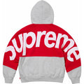 SUPREME BIG LOGO JACQUARD HOODED SWEATSHIRT