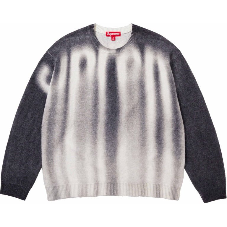 SUPREME BLURRED LOGO SWEATER