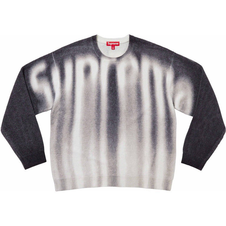 SUPREME BLURRED LOGO SWEATER