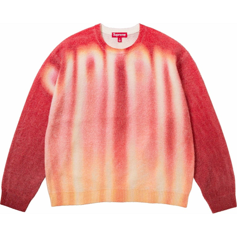 SUPREME BLURRED LOGO SWEATER