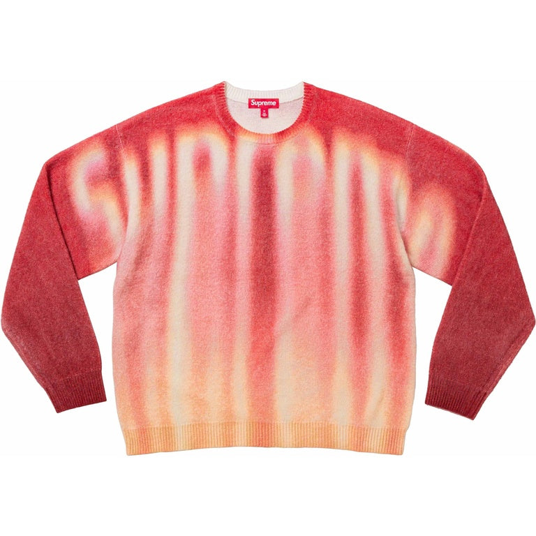 SUPREME BLURRED LOGO SWEATER