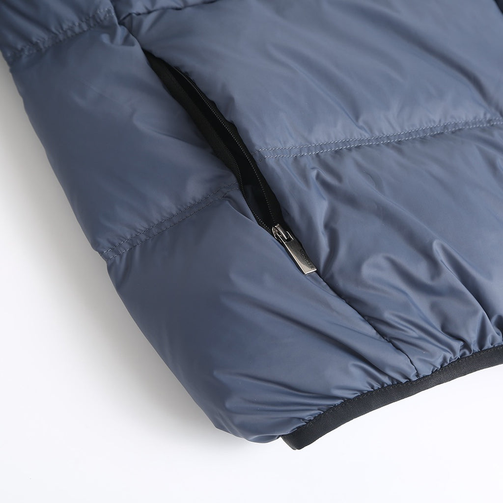 MONCLER POITEVIN HOODED SHORT DOWN JACKET