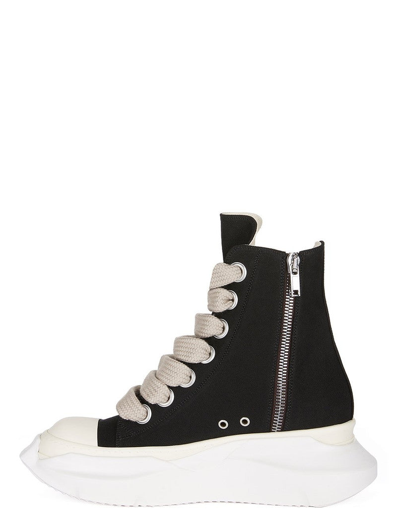 RICK OWENS DRKSHDW JUMBO LACE ABSTRACT HIGH 'BLACK MILK'