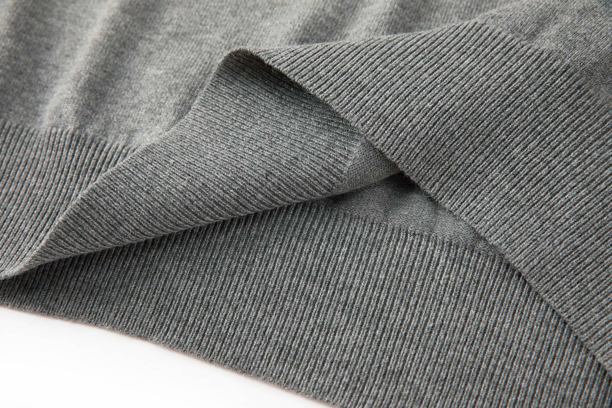 BURBERRY INTARSIA LOGO WOOL SWEATER