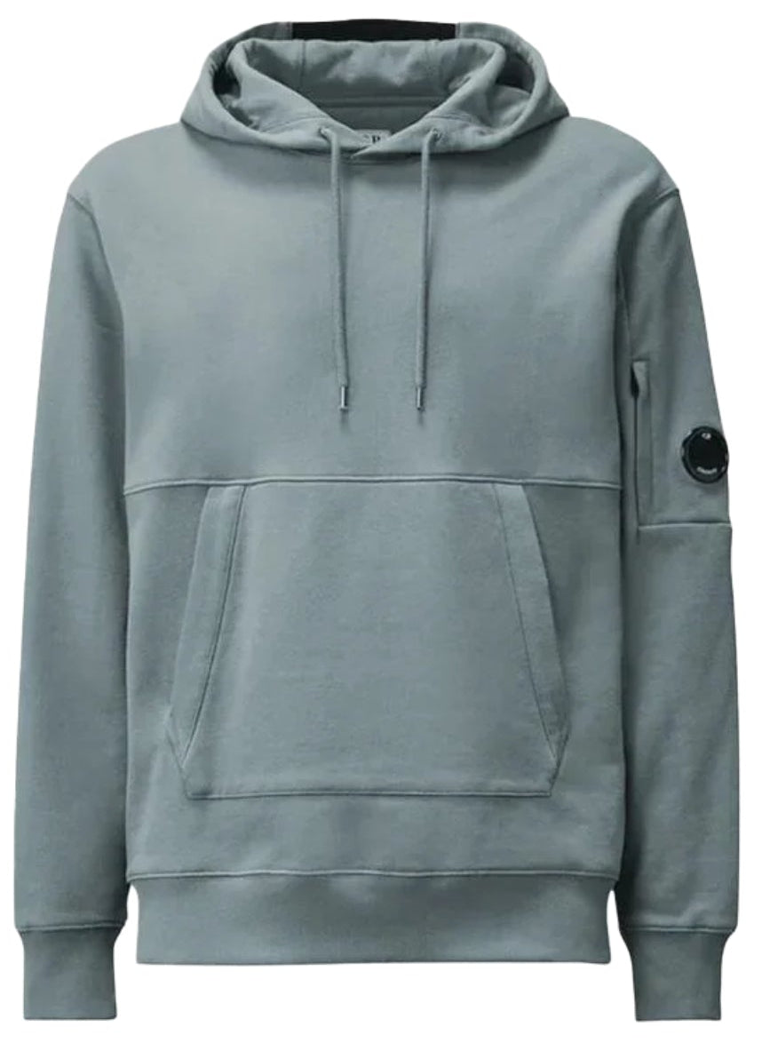 C.P. COMPANY SLIM-FIT LOGO-APPLIQUÉD COTTON-JERSEY HOODIE “JEANS”