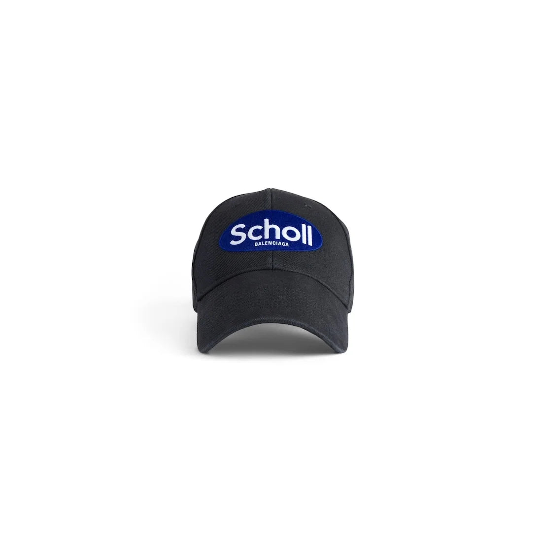 BALENCIAGA I SCHOLL CAP IN BLACK FADED