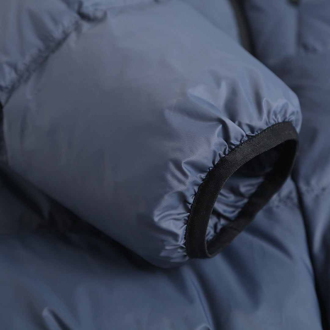MONCLER POITEVIN HOODED SHORT DOWN JACKET