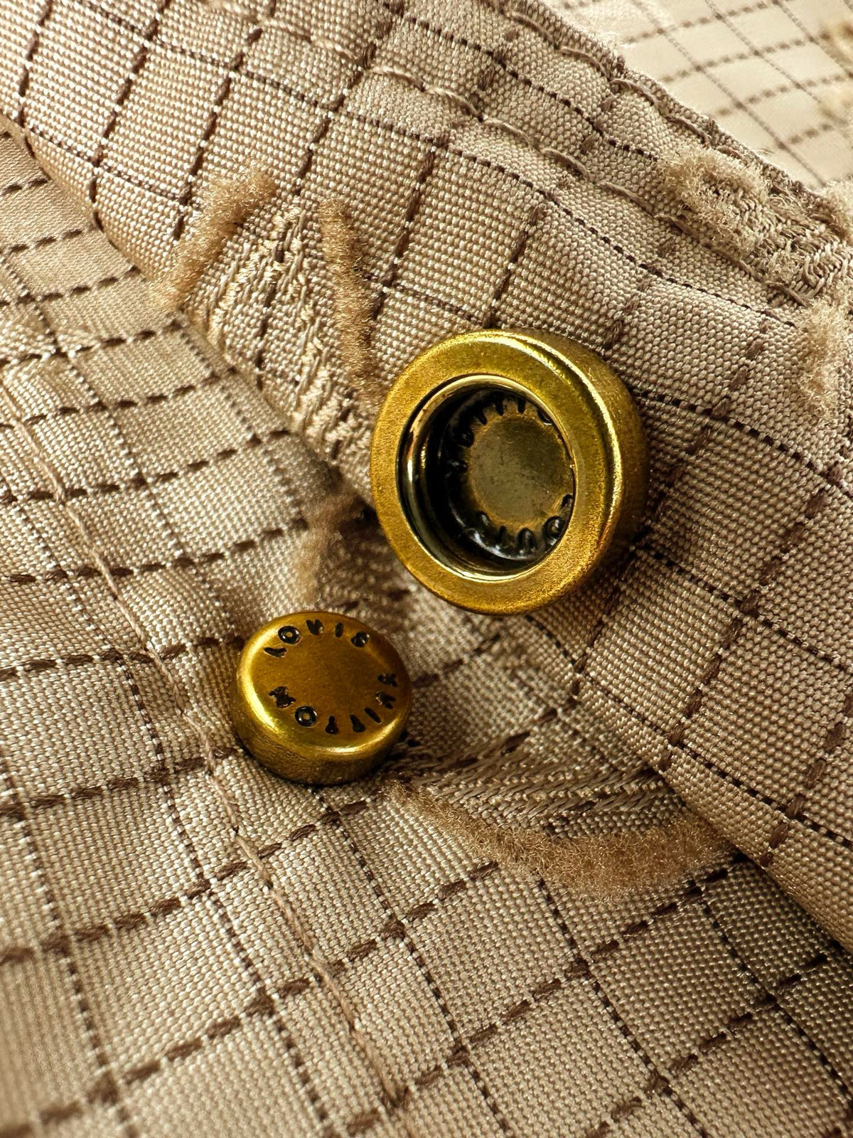 LOUIS VUITTON MONOGRAM RIPSTOP ZIPPERED OVERSHIRT