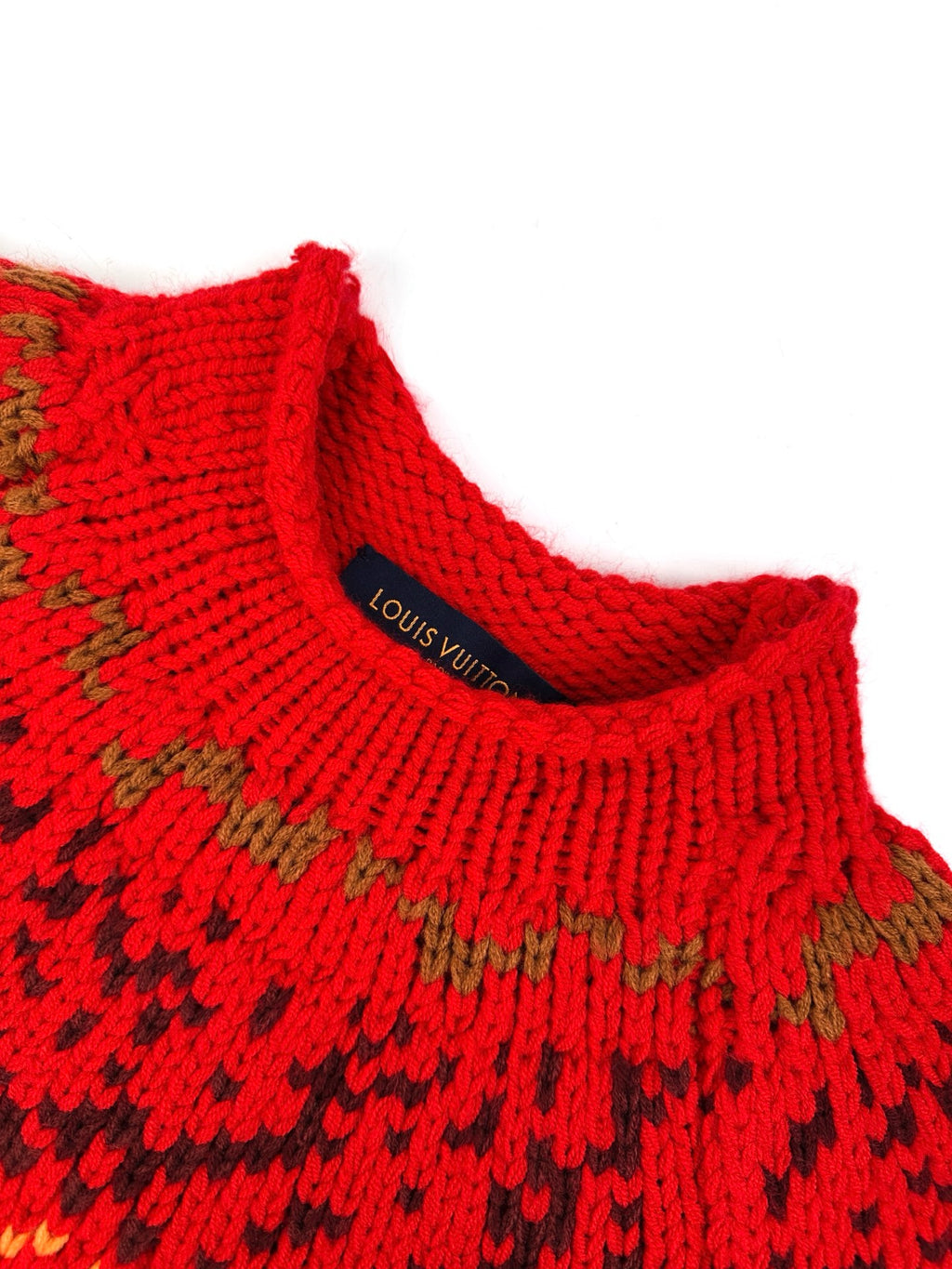LOUIS VUITTON JACQUARD PULLOVER