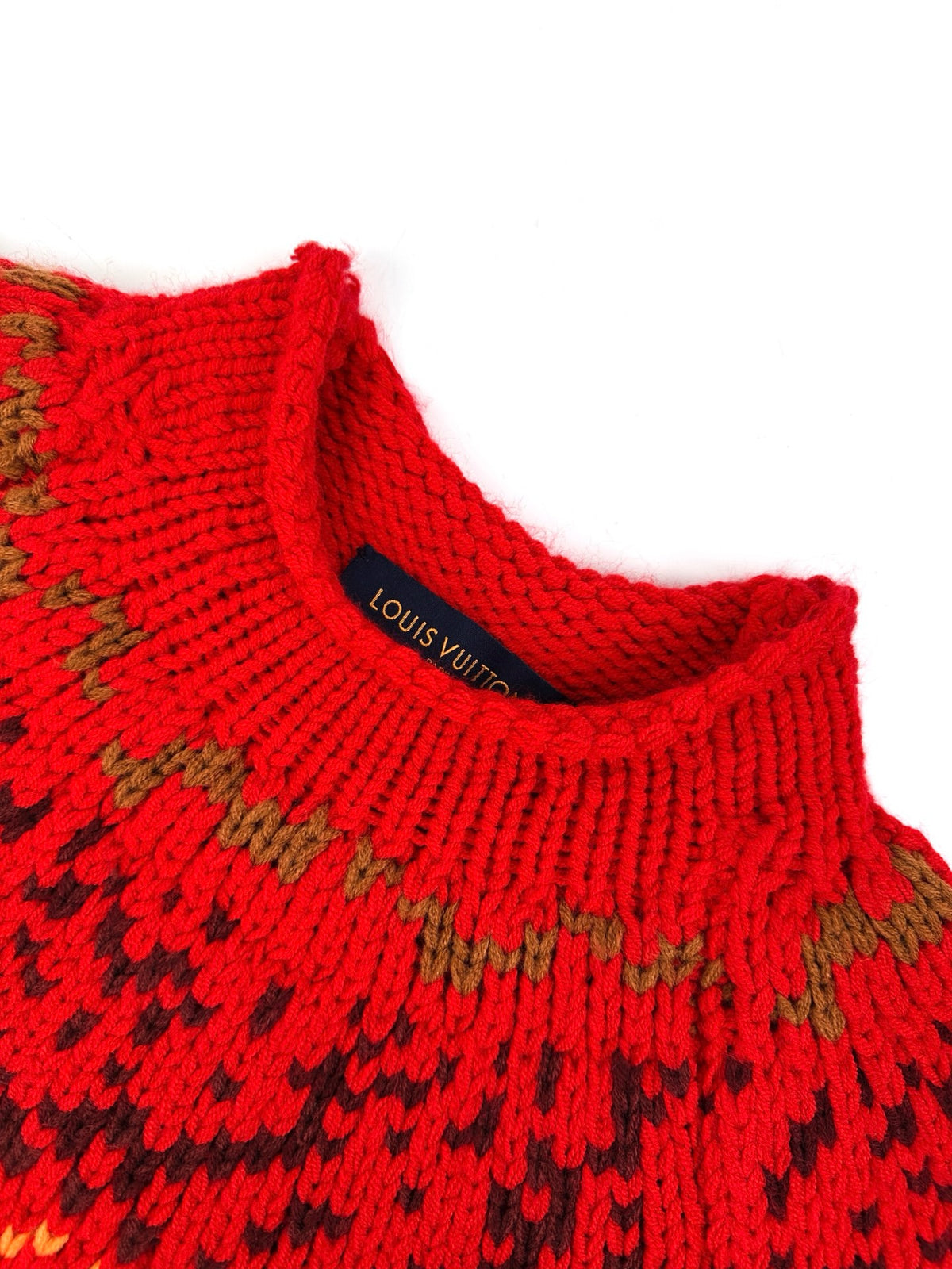 LOUIS VUITTON JACQUARD PULLOVER