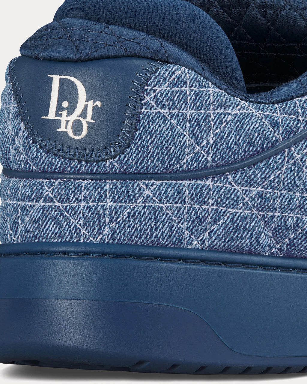 DIOR B9S SKATER SNEAKER IN DENIM BLUE