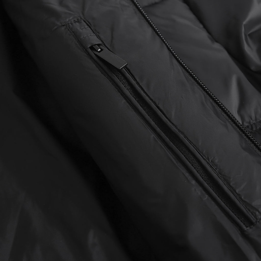 MONCLER POITEVIN HOODED SHORT DOWN JACKET