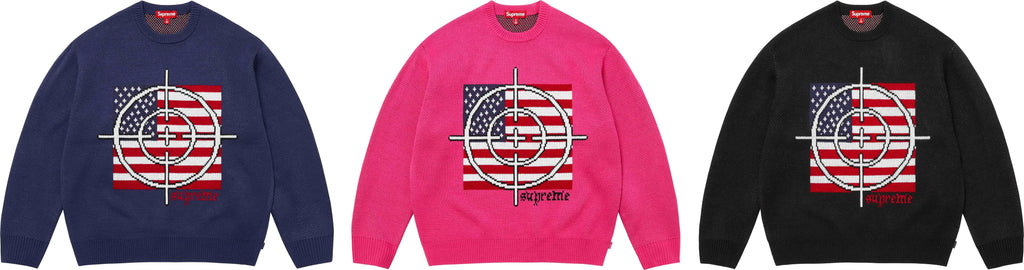 SUPREME TARGET SWEATER