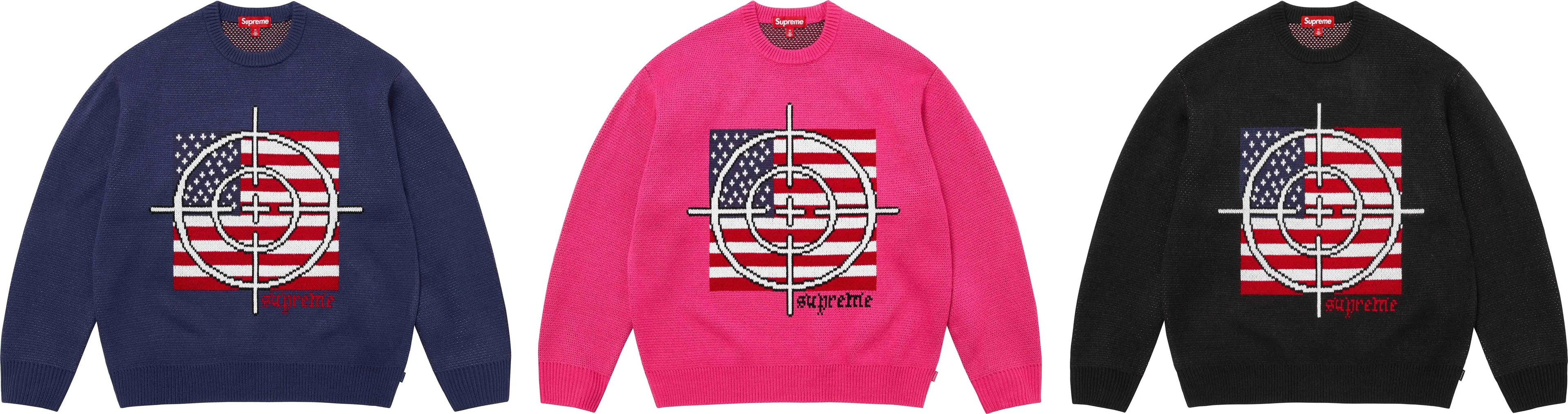 SUPREME TARGET SWEATER