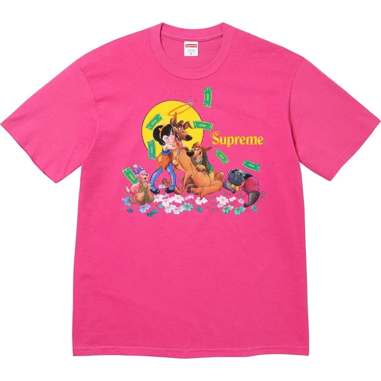 SUPREME ALL DOGS GO TO HEAVEN TEE