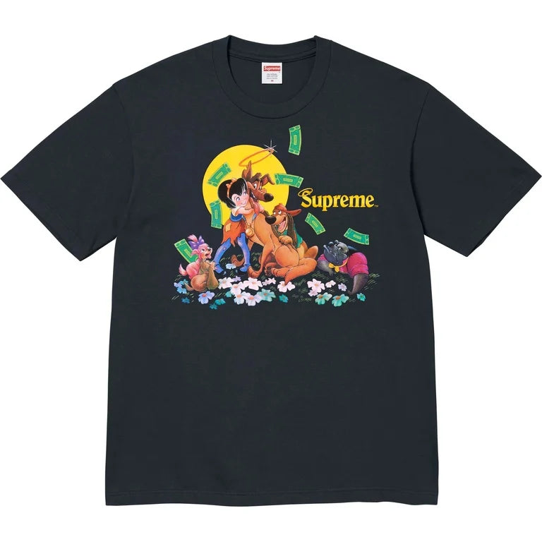 SUPREME ALL DOGS GO TO HEAVEN TEE
