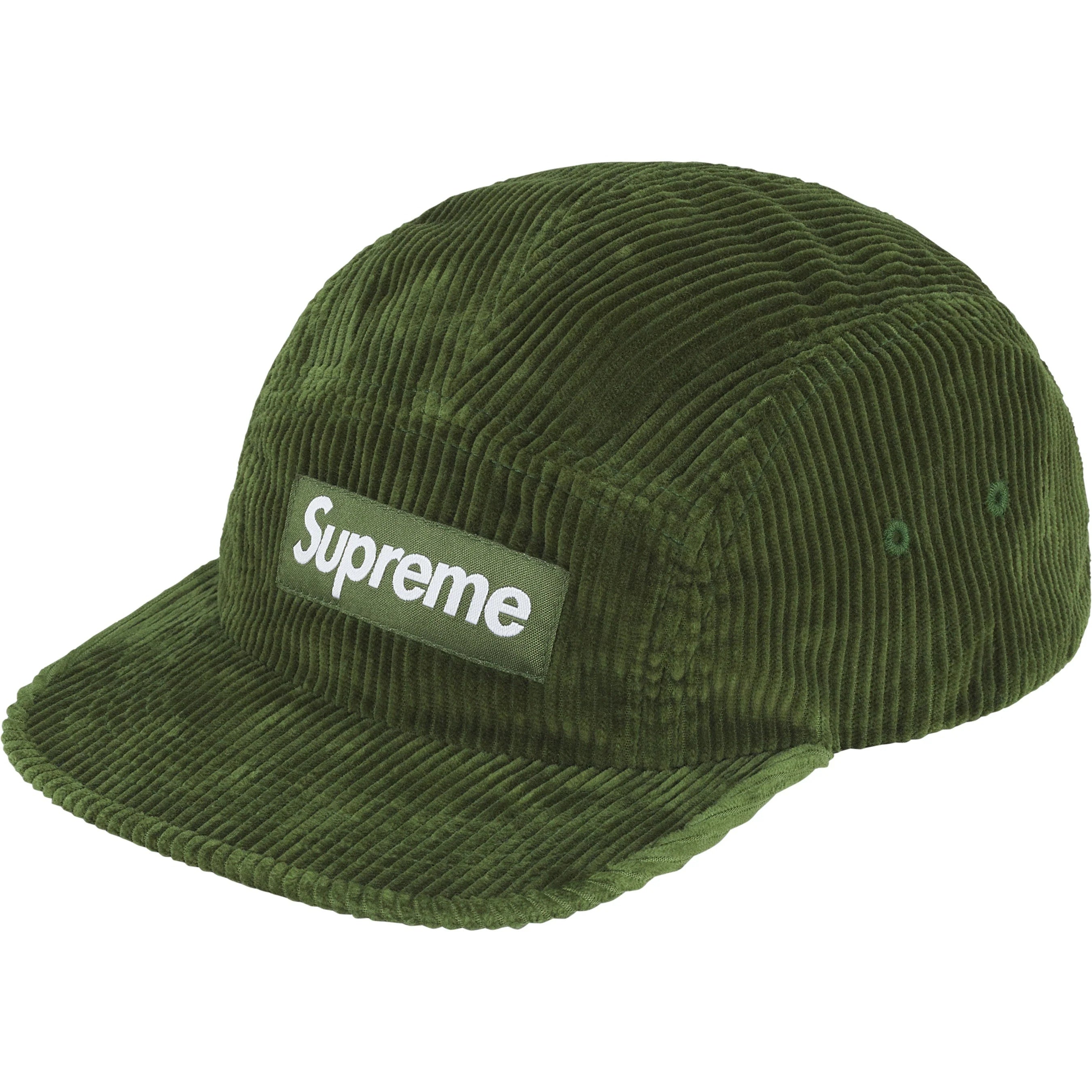 SUPREME CORDUROY CAMP CAP