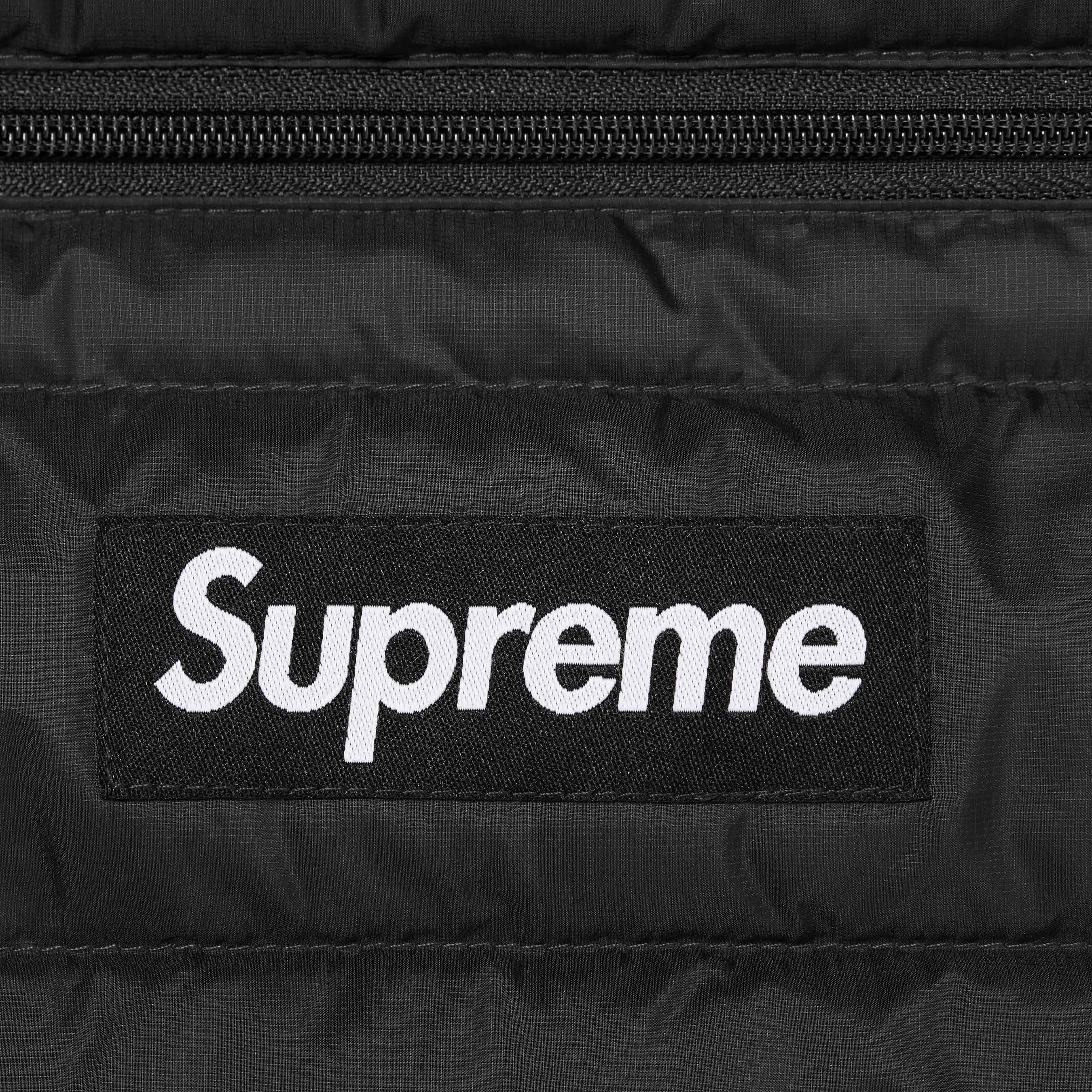 SUPREME MICRO DOWN HALF ZIP HOODED PULLOVER