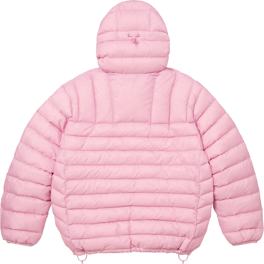 SUPREME MICRO DOWN HALF ZIP HOODED PULLOVER