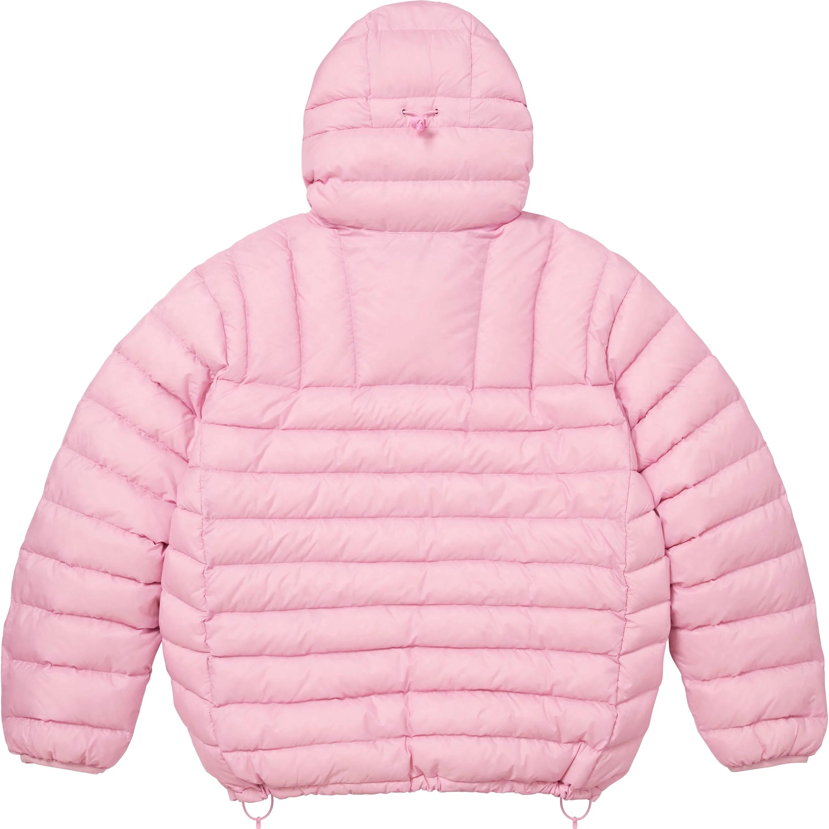 SUPREME MICRO DOWN HALF ZIP HOODED PULLOVER