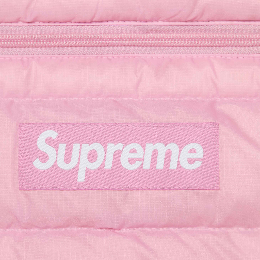 SUPREME MICRO DOWN HALF ZIP HOODED PULLOVER