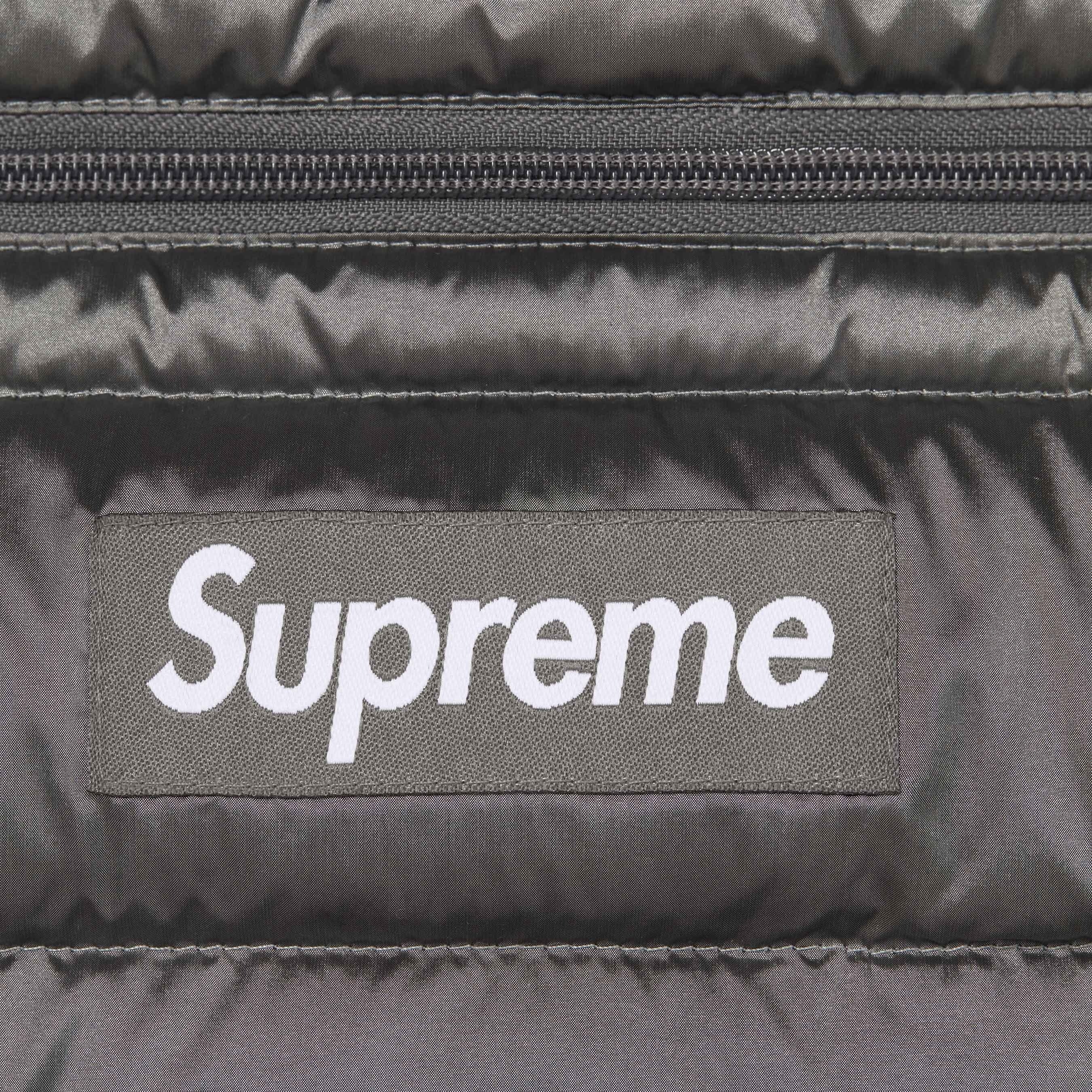 SUPREME MICRO DOWN HALF ZIP HOODED PULLOVER
