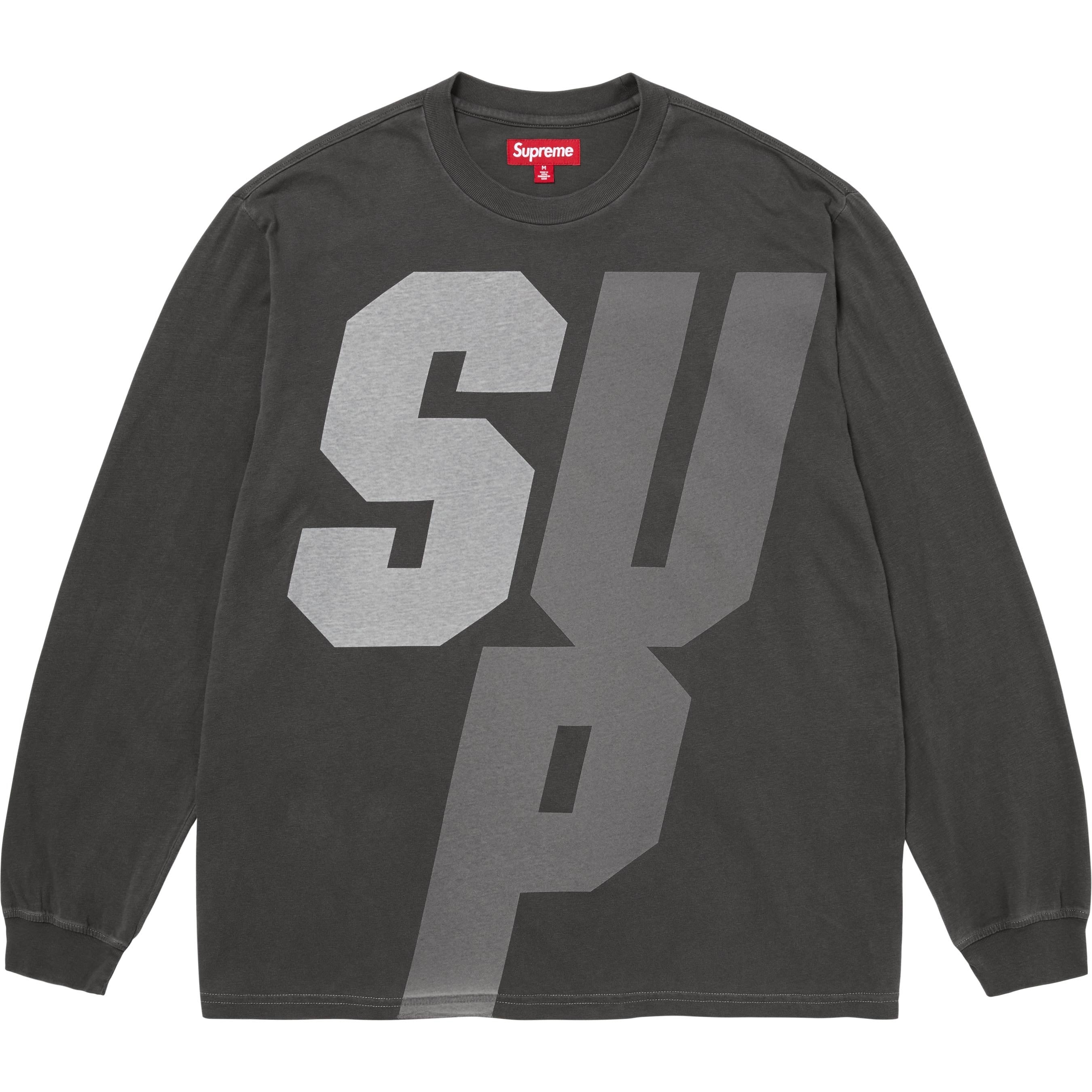 SUPREME REFLECTIVE LONGSLEEVE TOP