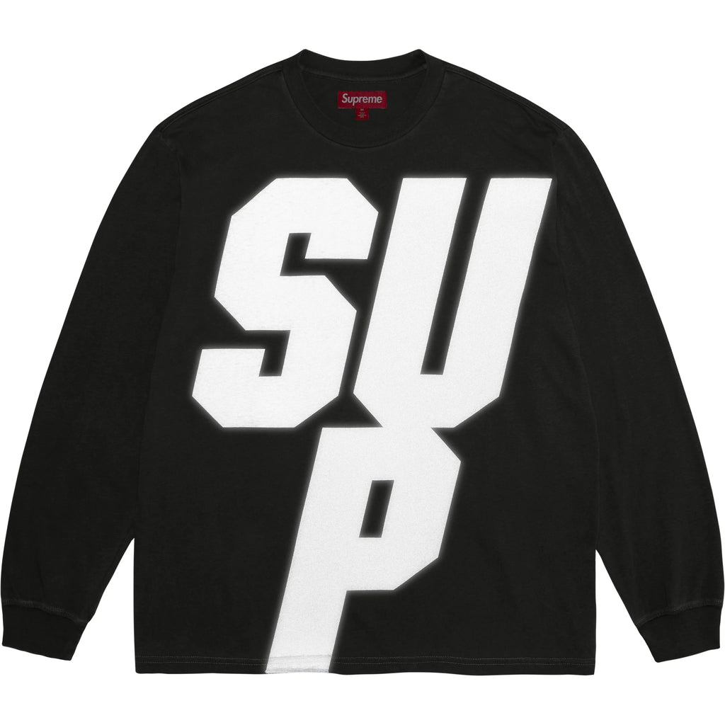 SUPREME REFLECTIVE LONGSLEEVE TOP