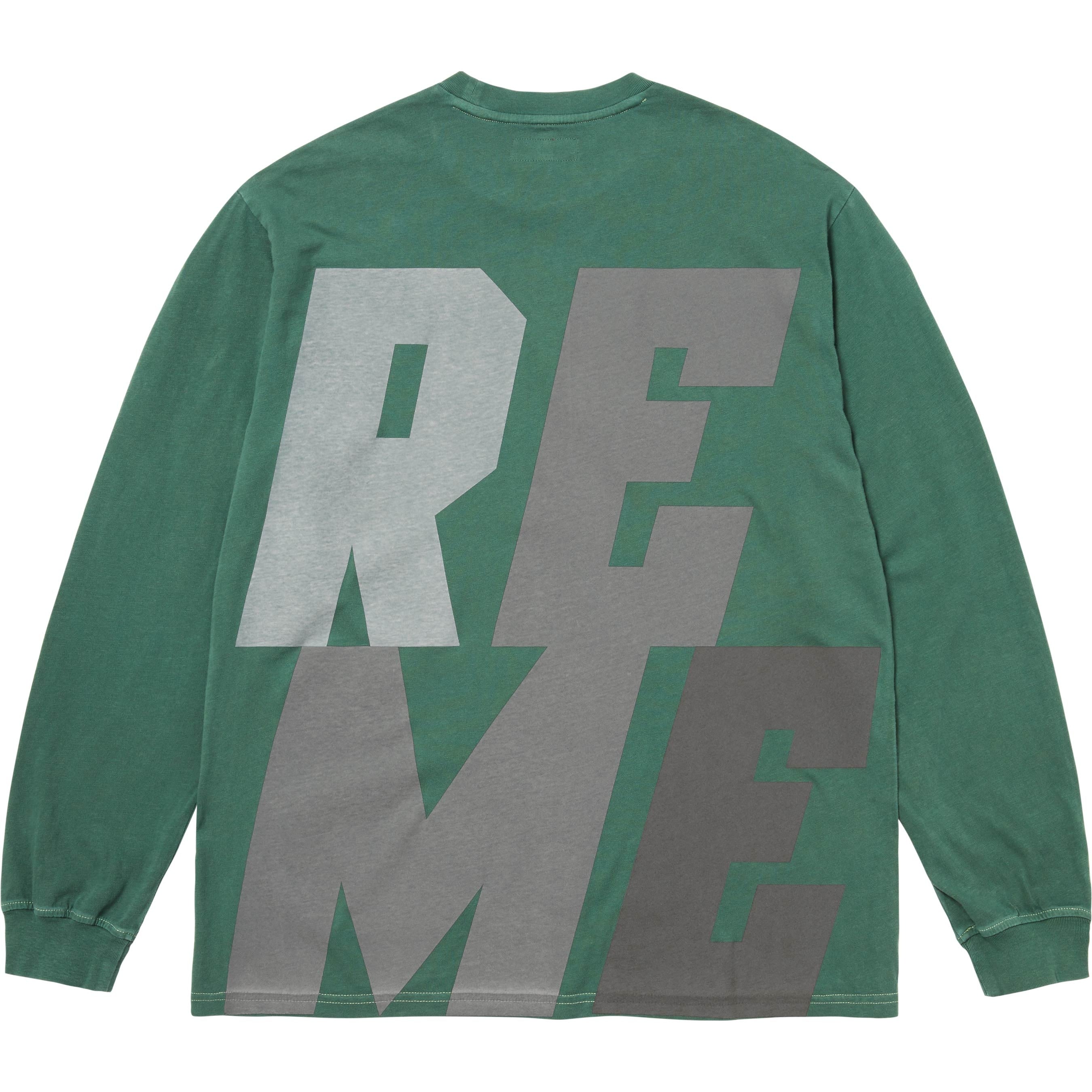 SUPREME REFLECTIVE LONGSLEEVE TOP