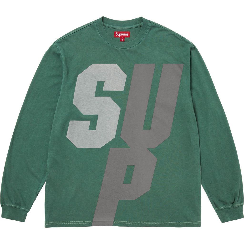 SUPREME REFLECTIVE LONGSLEEVE TOP