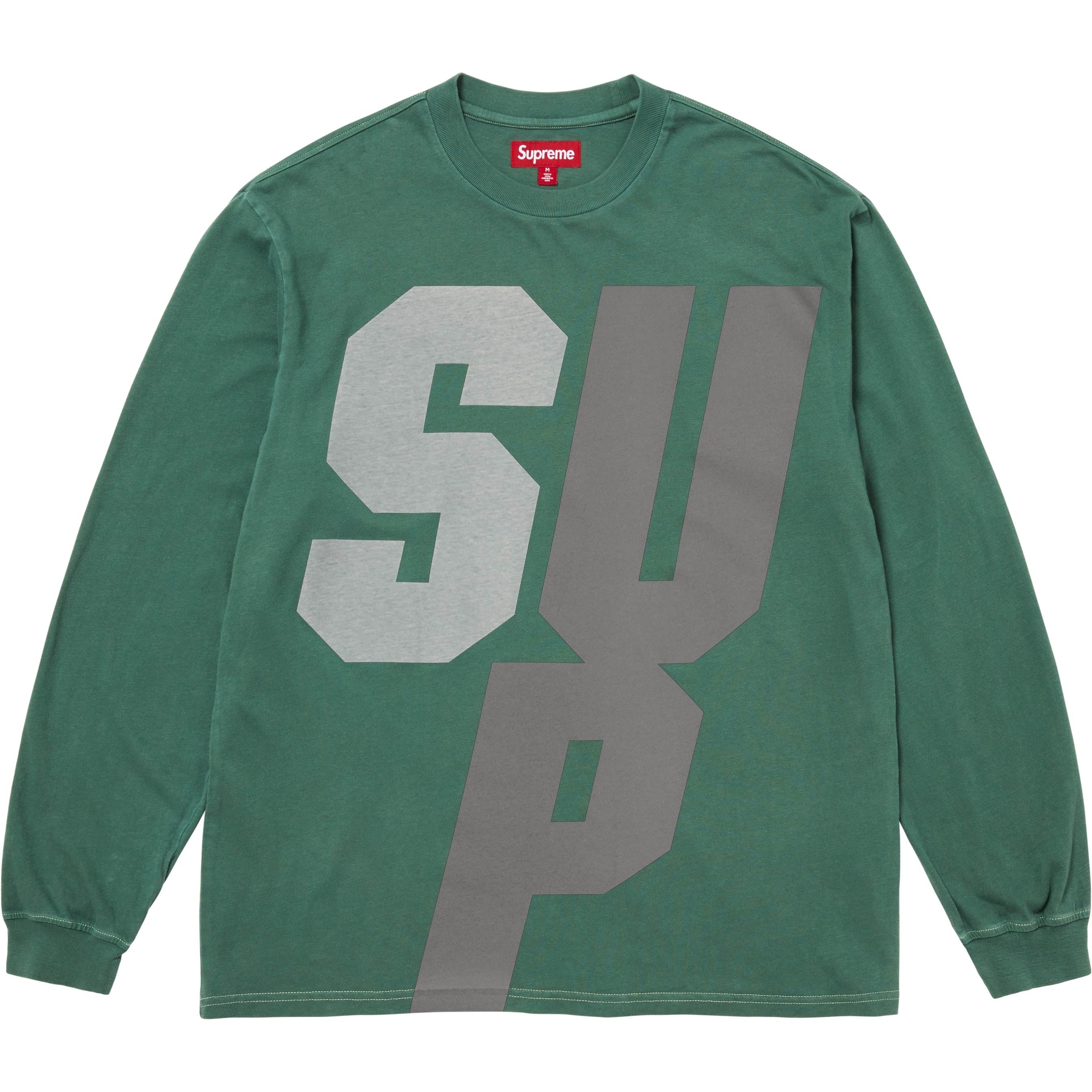 SUPREME REFLECTIVE LONGSLEEVE TOP