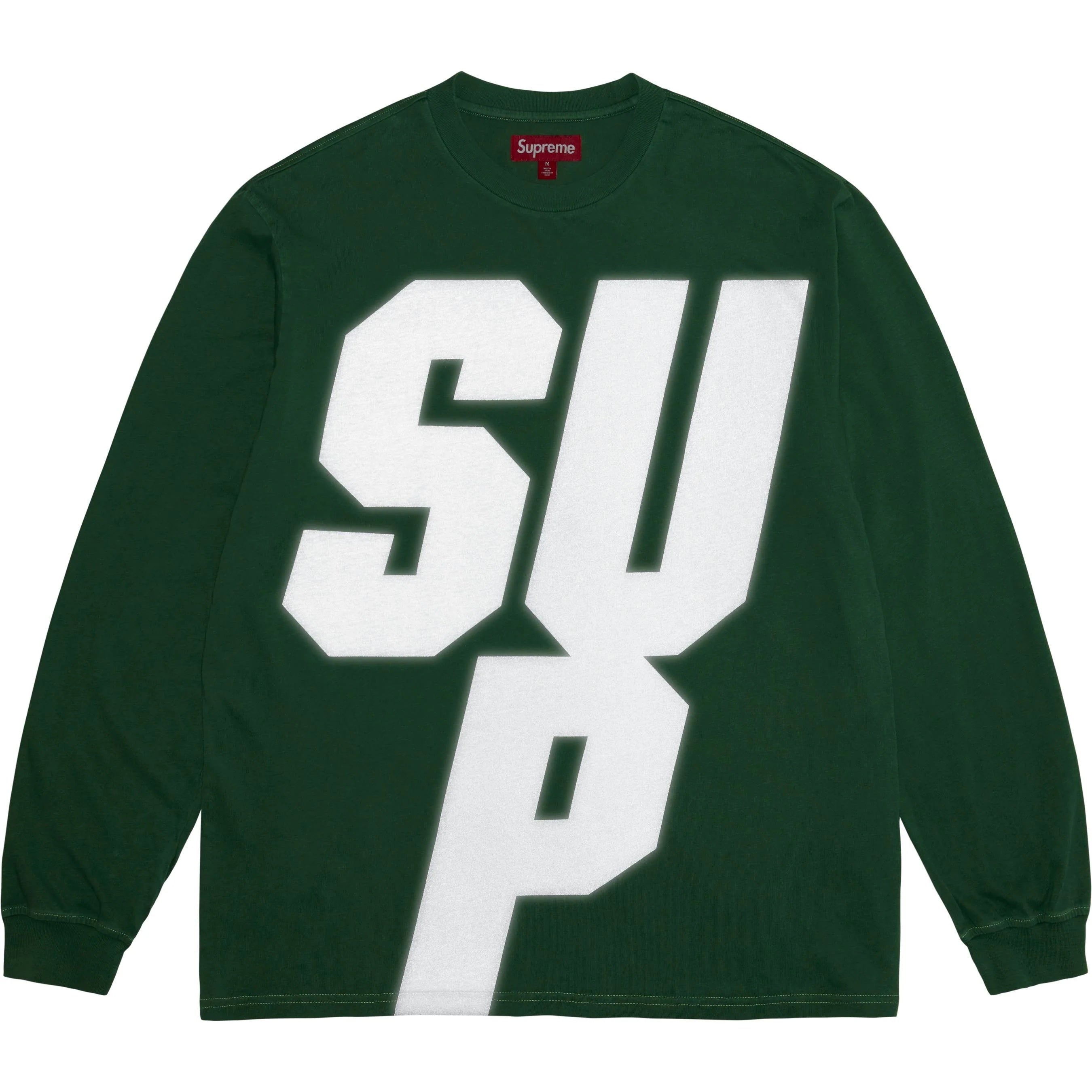 SUPREME REFLECTIVE LONGSLEEVE TOP