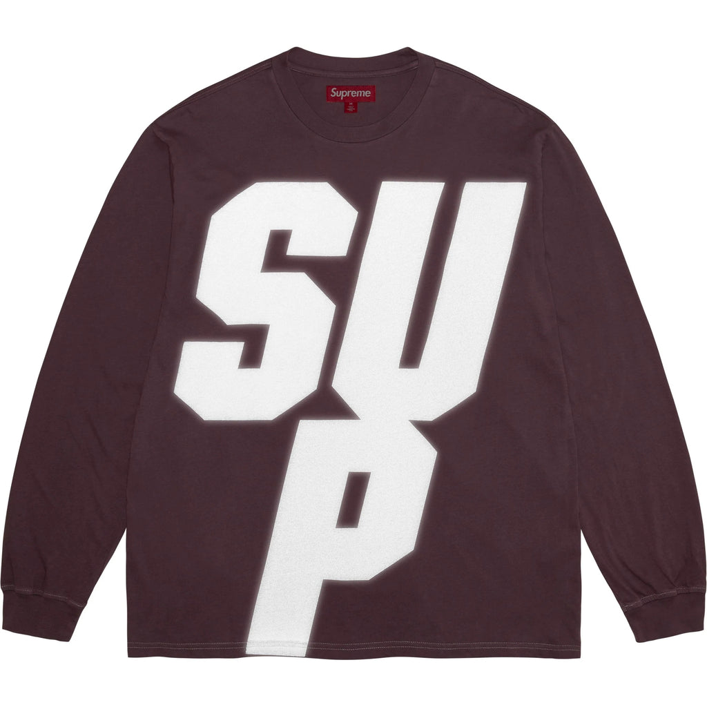 SUPREME REFLECTIVE LONGSLEEVE TOP
